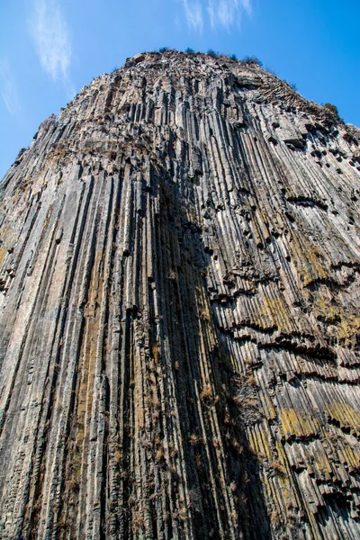 Fantastiskt Berg Med Vackra Stenar Och Mönster — Stockfoto