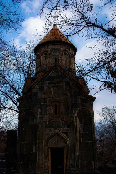 Igreja Apostólica Armênia Século Xii Mesrop Hayrapet Garni — Fotografia de Stock