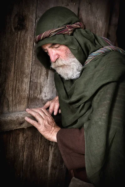 Apoštol Peter v hanbě po zamítnutí Ježíše — Stock fotografie