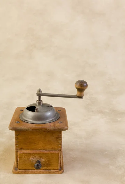 Coffee grinder with copy space — Stock Photo, Image