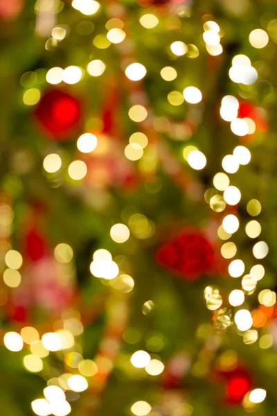 Christmas background with lights — Stock Photo, Image