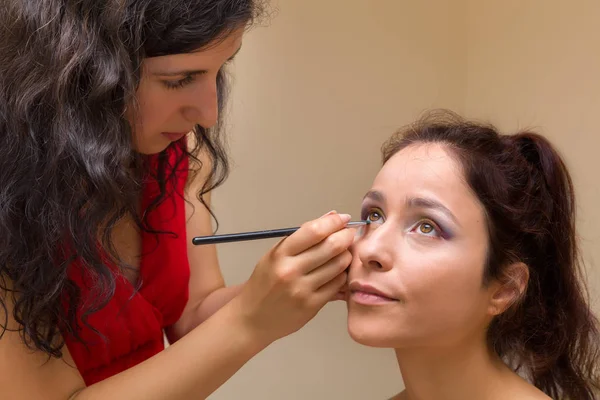 Maquiagem dos olhos — Fotografia de Stock