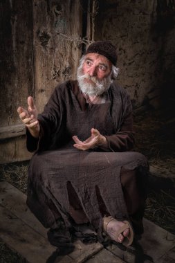 Kudüs'ün sokaklarda dilenci