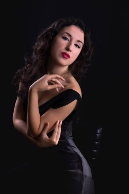 Hollywood diva portre