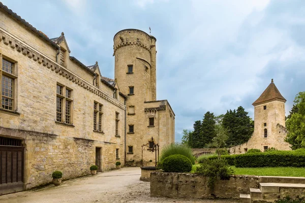 Francouzský středověký hrad — Stock fotografie