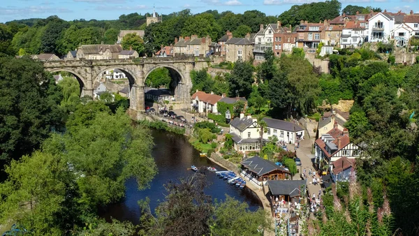 Knaresborough, a Viadukt — Stock Fotó