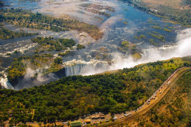 Victoria Falls, dünyanın en büyük şelale