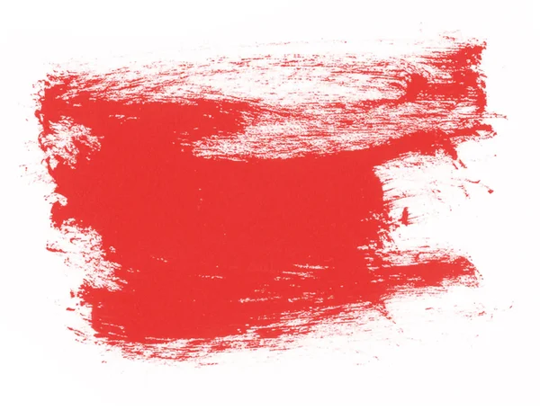 Κόκκινη Υδαρής Υφή Λάσπες Κόκκινης Υδατογραφίας — Φωτογραφία Αρχείου