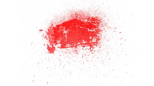 Fondo Salpicadura Pintura Roja Abstracta — Foto de Stock