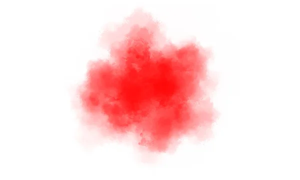 Beautiful Red Watercolor Splash Brush — Stock Photo, Image