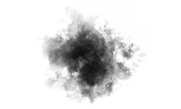 Güzel siyah izole fırça arkaplanı