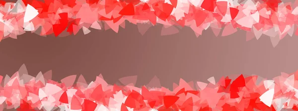 Beautiful Romance Backdrop Abstract Red Banner Space Text — Stock Photo, Image