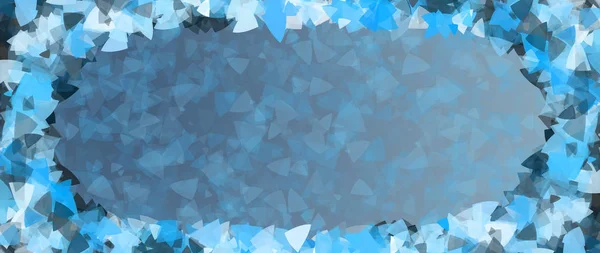 Beautiful turquoise background with colorful frame for text