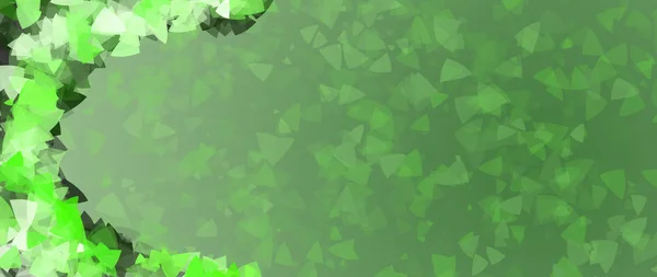 Beautiful Green Background Abstract Green Geometric Banner Concept — Stok fotoğraf