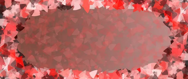 Beautiful Red Banner Concept Abstract Red Geometric Background — 스톡 사진