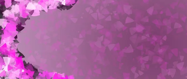 Abstract Background Pink Geometric Shapes Beautiful Romantic Banner Concept — Stok fotoğraf