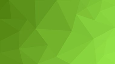 Soyut yeşil geometrik düşük polimetrik konsept arkaplan