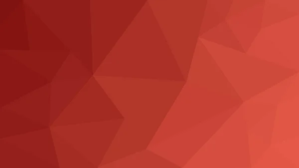 抽象的な赤い幾何学的背景 赤低ポリのコンセプトイラスト — ストック写真