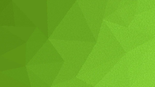 三角形の緑抽象幾何学的背景 — ストック写真