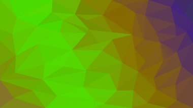 Soyut geometrik arkaplan. Renkli düşük yalan makinesi sanatı. Renkli arkaplanda geometrik çokgenler