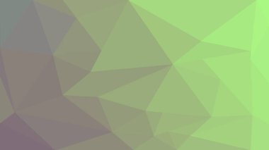 Yeşil yumuşak geometrik doku. Düşük polifon