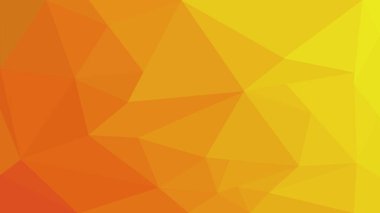 Soyut turuncu geometrik düşük polimetrik arkaplan