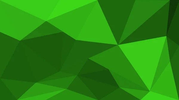 Fundo Geométrico Verde Abstrato Textura Triângulos Verdes Papel Parede Poli — Fotografia de Stock