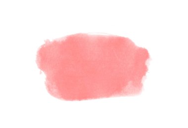 Kırmızı boya lekeli fırça çizimi