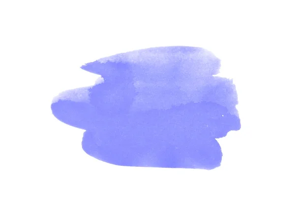 Синяя Акварельная Кисть — стоковое фото