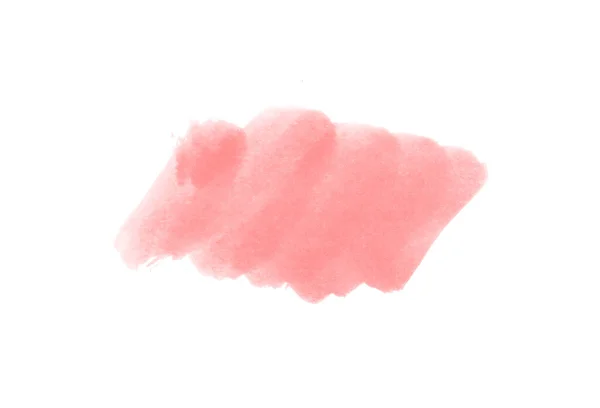 Beau Pinceau Aquarelle Rouge Pour Peindre Sur Blanc Illustration Pinceaux — Photo