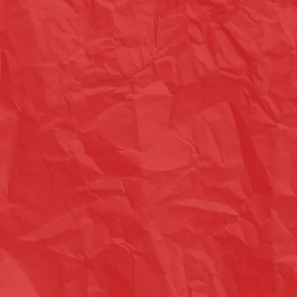 Papel Vermelho Crumpled Bonito Abstrato Para Bandeira — Fotografia de Stock
