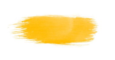 Çekim için soyut sarı fırçalar