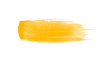 Çekim için soyut güzel sarı fırçalar
