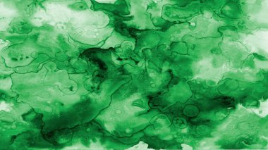 Grunge soyut arka plan. Pankart veya sanat tasarımı için güzel yeşil suluboya konsepti