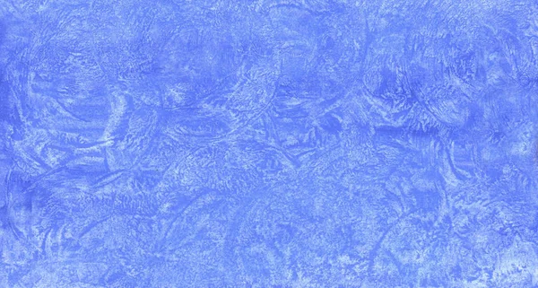 Abstracto invierno acuarela fondo azul —  Fotos de Stock