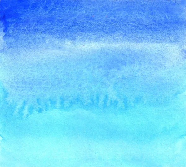 Fundo aquarela abstrato de gradiente azul Imagem De Stock