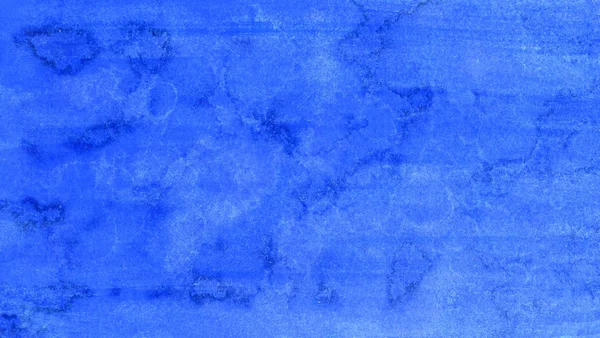 Hand drawn abstract blue watercolor dirty textured background — ストック写真