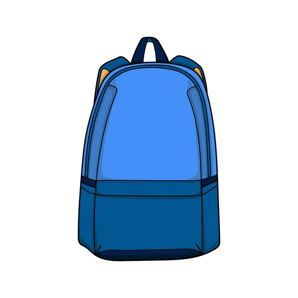 Design de vetor de mochila — Vetor de Stock