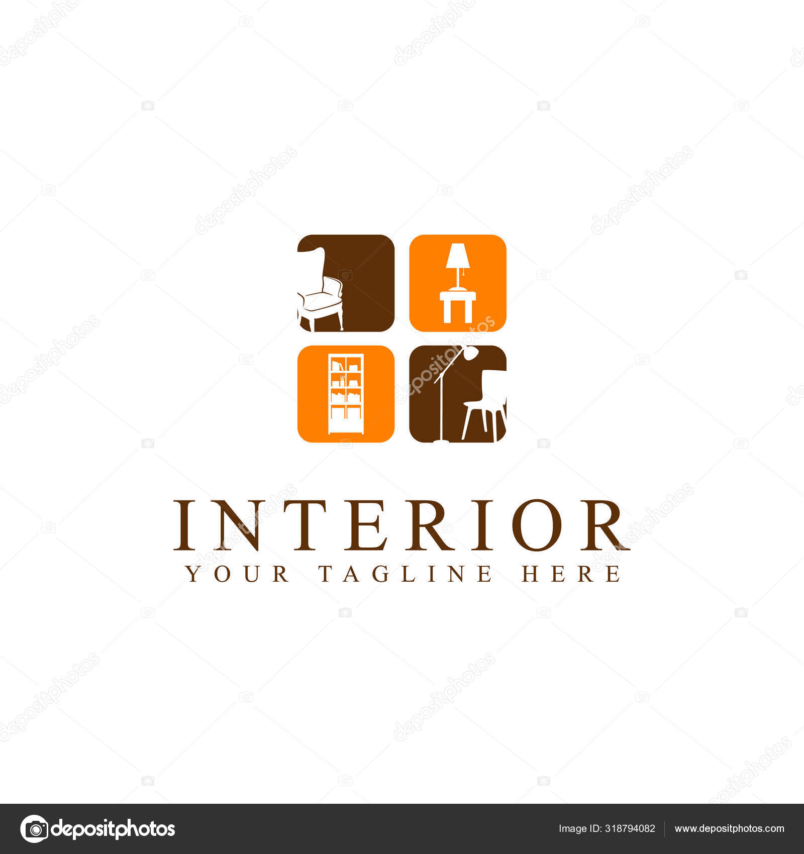 Furniture decoration logo Stock Vector by ©ddy.setya3322.gmail.com ...