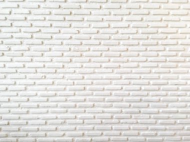 Kopya alanı için doku arka plan eski beyaz tuğla duvar