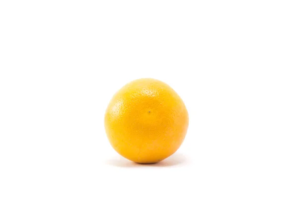 Naranja Aislado Sobre Fondo Blanco —  Fotos de Stock