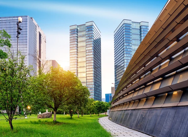 Edificio moderno en hangzhou —  Fotos de Stock