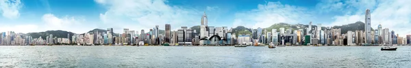 Hongkong panorámája — Stock Fotó