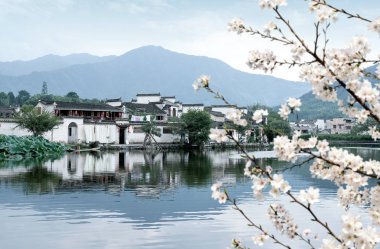 Hongcun, Anhui, Çin'in eski köy.