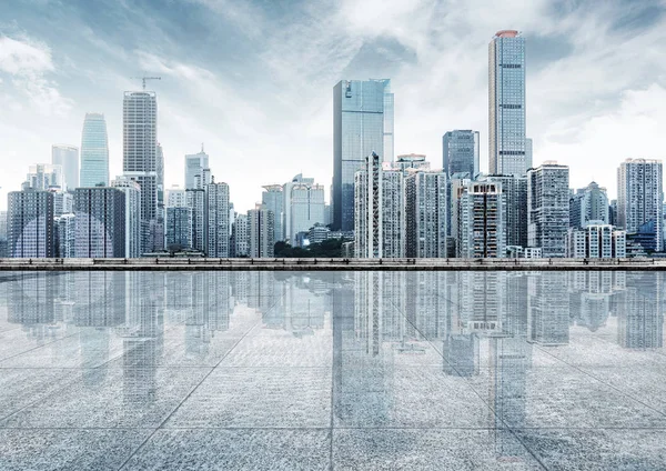 Modern stad skyline — Stockfoto
