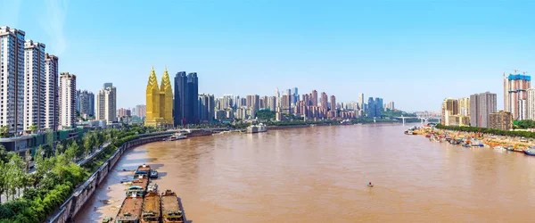 Stad Chongqing panorama — Stock fotografie