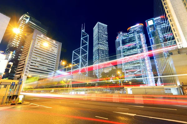 Città moderna di notte — Foto Stock