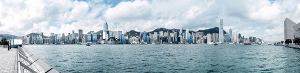 Λιμάνι Victoria, Χονγκ Κονγκ — Φωτογραφία Αρχείου