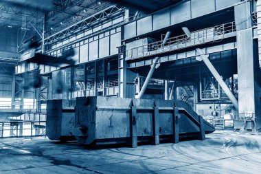 Çelik Fabrikası üretim Atölyesi