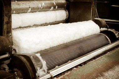 Taraklama makine tekstil fabrikası için